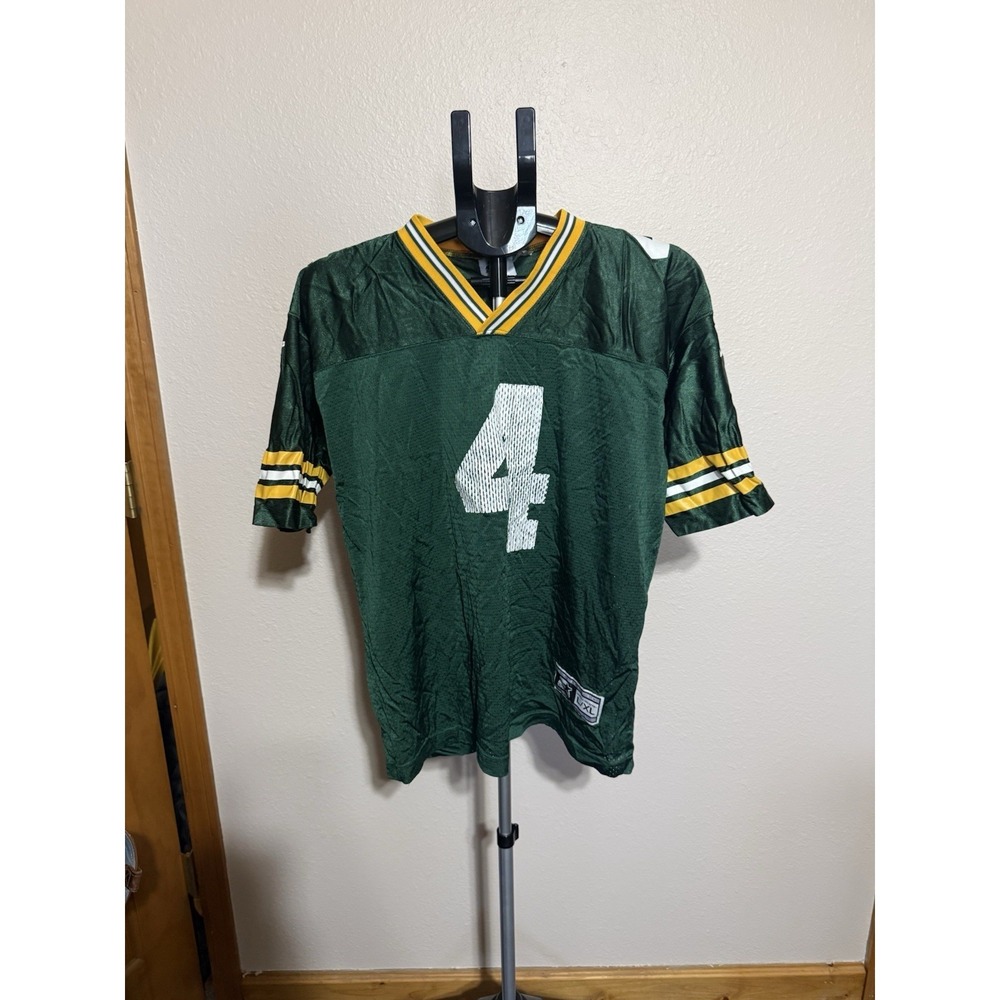 Vintage 1997 Starter Brett Favre Packers Jersey Youth L/XL USA